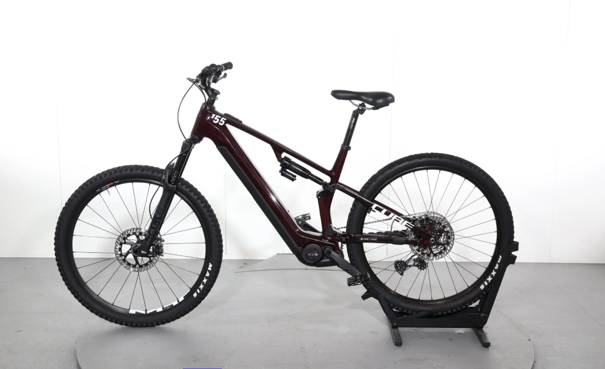 Cube Stereo Hybrid ONE55 C:68X SLX 750 2024 – Bicicleta eléctrica de montaña reacondicionada